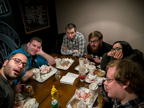 After (look at them now, barely clinging to life... except Ed, with his near-post-coital gaze)