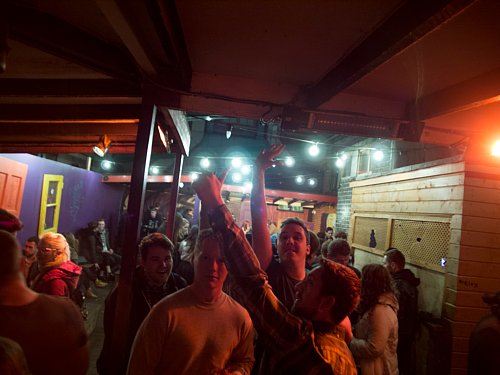 Salute of sorts received from strangers